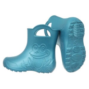 Camminare – Frog EVA gyerekcsizma metálkék színben