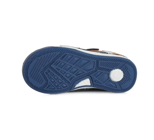 DD Step fiú királykék bőrcipő