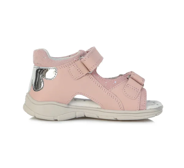 Ponte20 szupinált rózsaszín szandál virág mintával