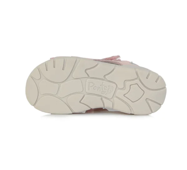 Ponte20 szupinált rózsaszín szandál virág mintával