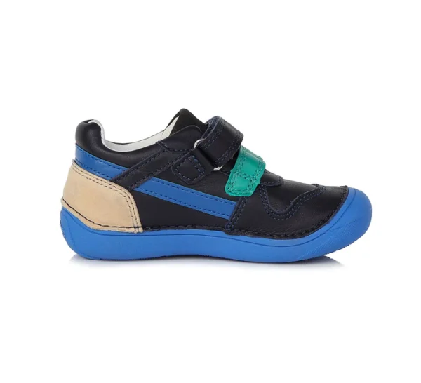 Ponte20 szupinált királykék bőrcipő