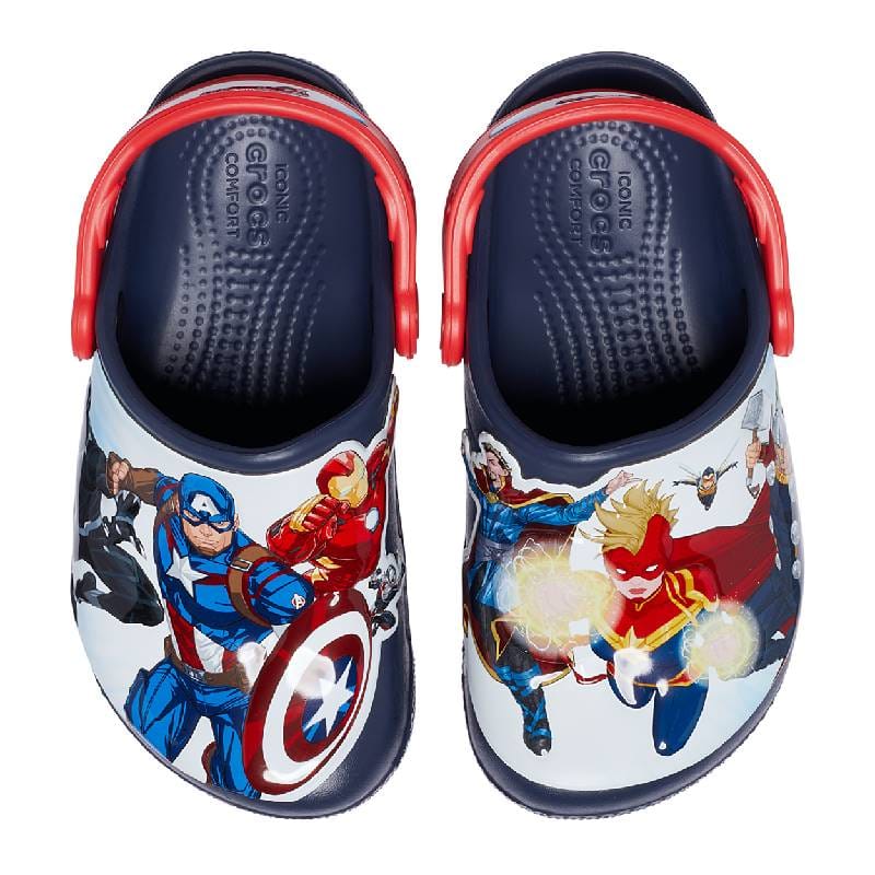 CROCS AVENGERS PATCH CLOG