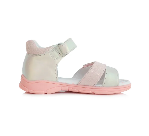 Ponte20 szupinált lány szandál ezüst rózsaszín színben