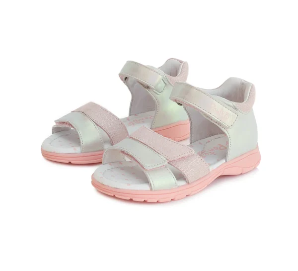 Ponte20 szupinált lány szandál ezüst rózsaszín színben