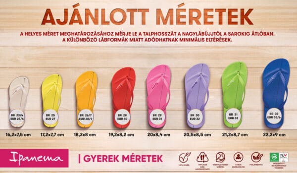 Ipanema gyerek szandál