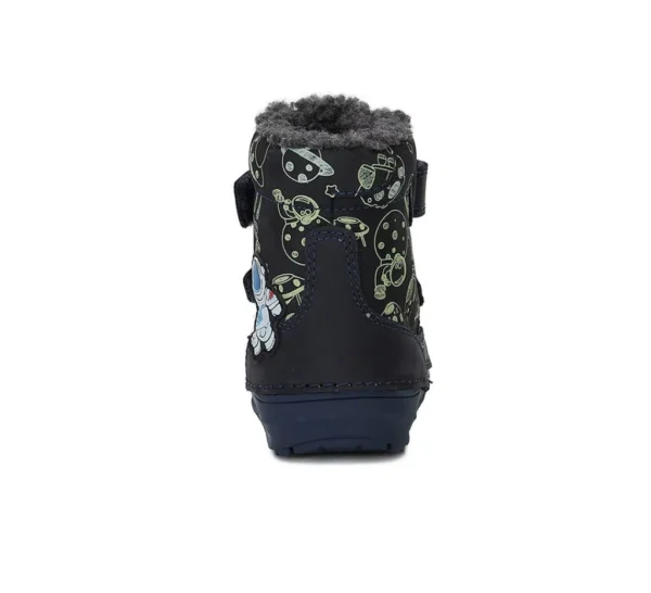 DD Step kisfiú téli bőrcipő