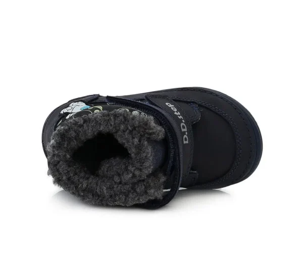 DD Step kisfiú téli bőrcipő