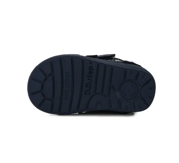 DD Step kisfiú téli bőrcipő