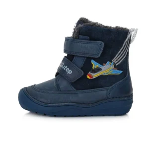 DD Step kisfiú téli bőrcipő