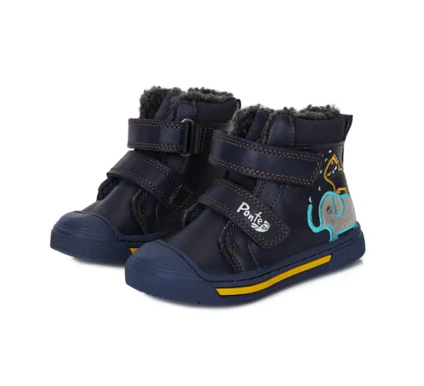 Ponte20 szupinált téli bőrcipő