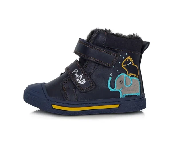 Ponte20 szupinált téli bőrcipő