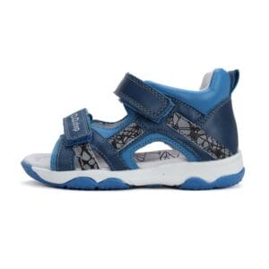 DD Step fiú bőrszandál