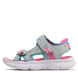 Skechers® Flex Splash szürke gyerek szandál