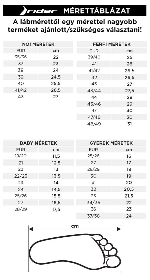 Rider Bay XIII férfi papucs - kék