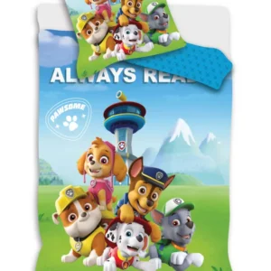 Mancs Őrjárat Always gyerek ágyneműhuzat 100×135cm, 40×60 cm