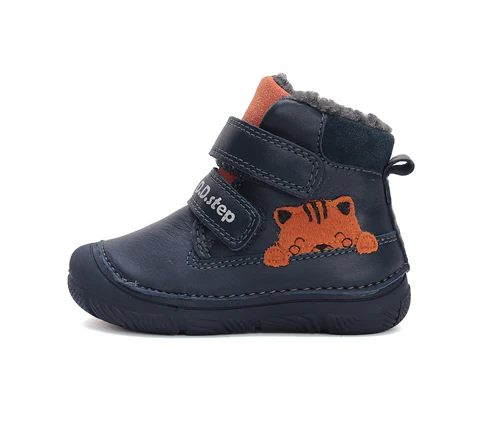 DD Step fiú tél bőrcipő