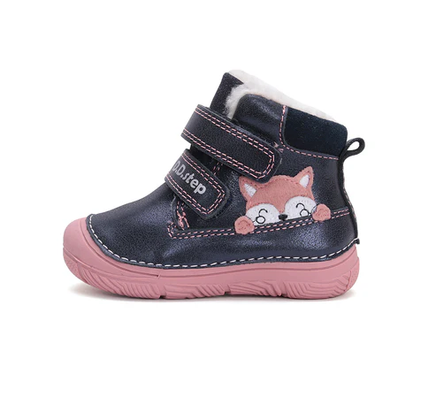 DD Step lány téli bőrcipő