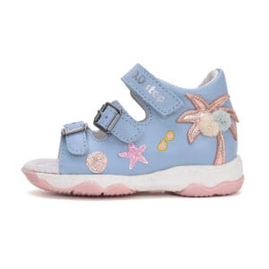 DD Step lány bőrszandál