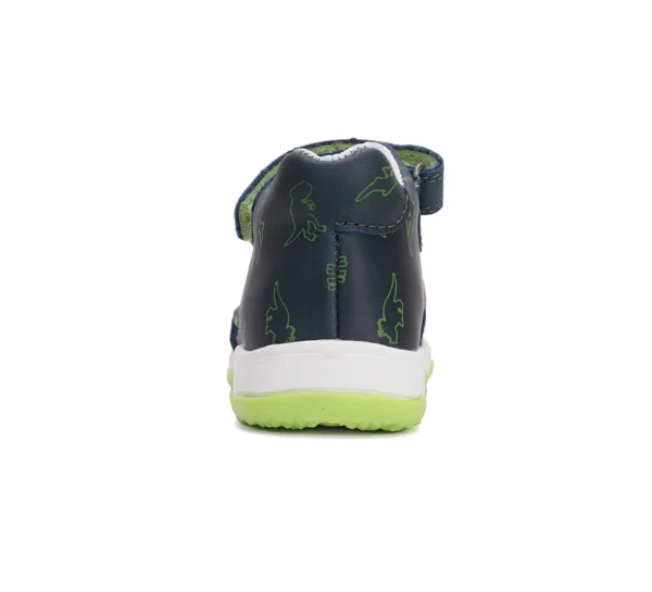 DD Step fiú bőrszandál