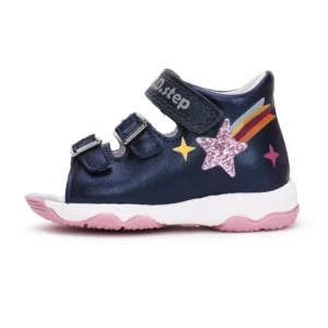 DD Step lány bőrszandál