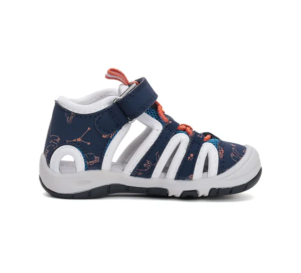 DD Step quick dry szandál kék színben