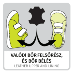 LEATHER UPPER AND LINING