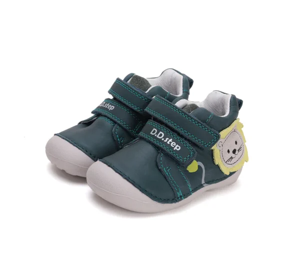 DD Step kisfiú bőrcipő