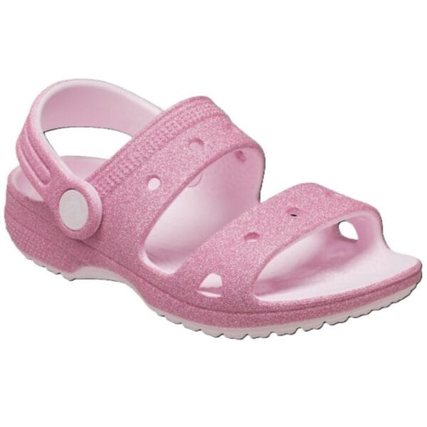 Toddler Classic Crocs Csillogó szandál