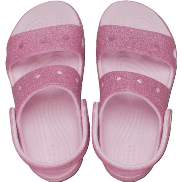 Toddler Classic Crocs Csillogó szandál