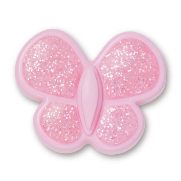 Csillámos pillangó JIBBITZ