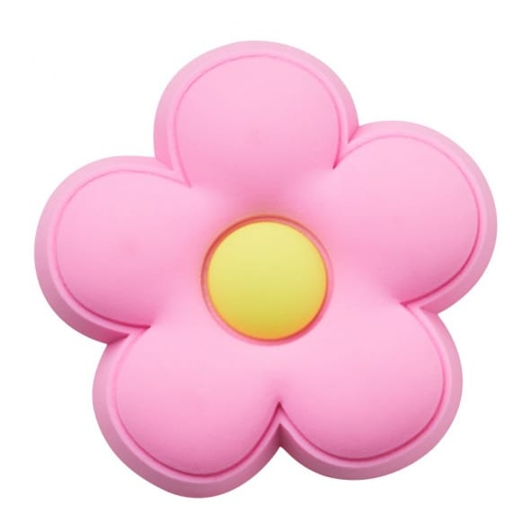 Rózsaszín virág Jibbitz