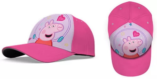 Peppa Malac gyerek baseball sapka rózsaszín