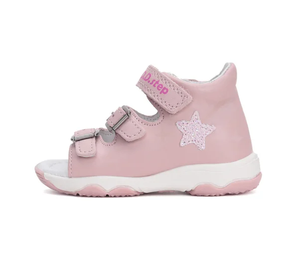 DD Step lány bőrszandál