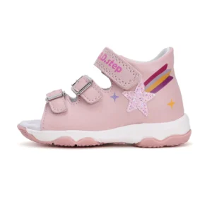 DD Step lány bőrszandál