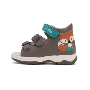 DD Step kisfiú bőrszandál