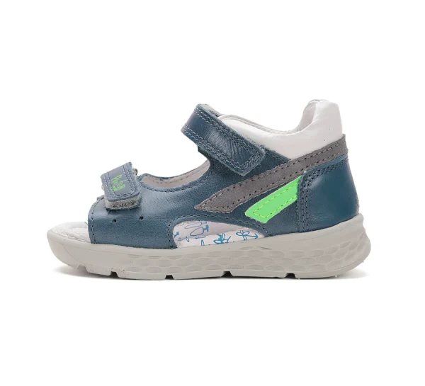 Ponte20 szupinált fiú bőrszandál