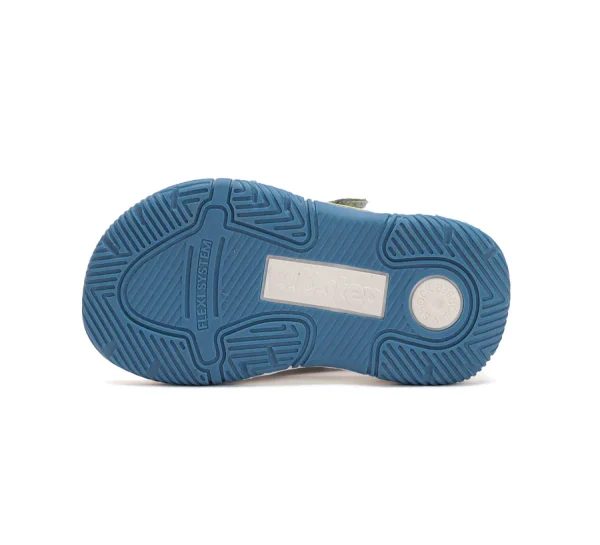 DD Step fiú bőrszandál