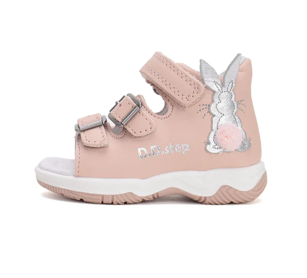 DD Step lány bőrszandál