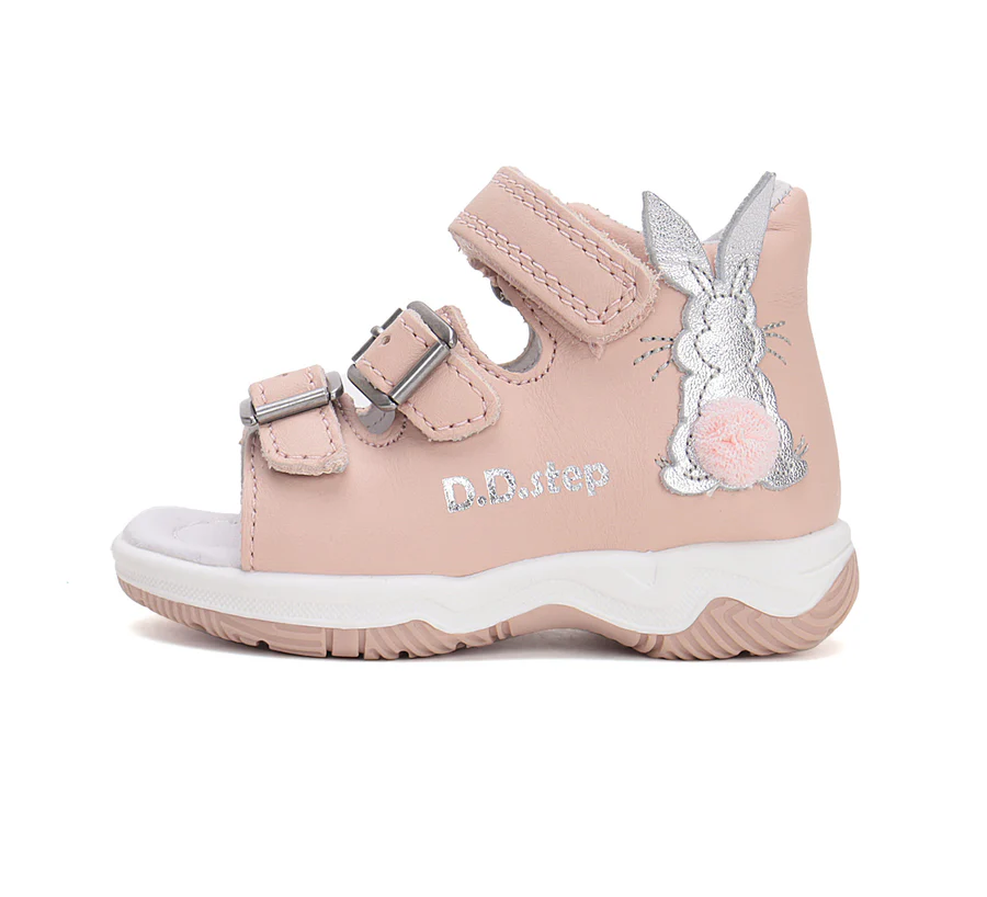 DD Step lány bőrszandál