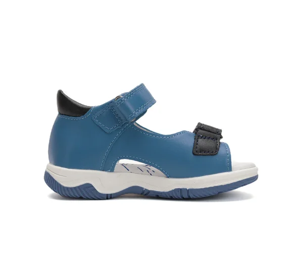 DD Step fiú bőrszandál