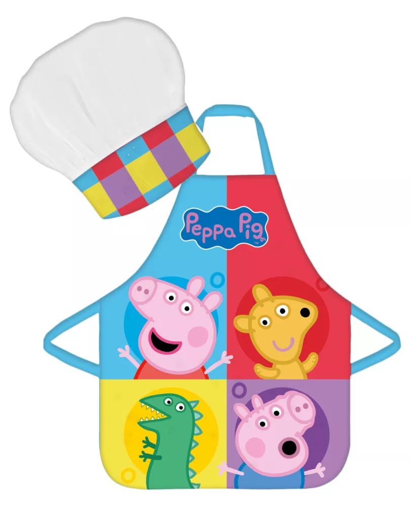 Peppa malac gyerek kötény szett