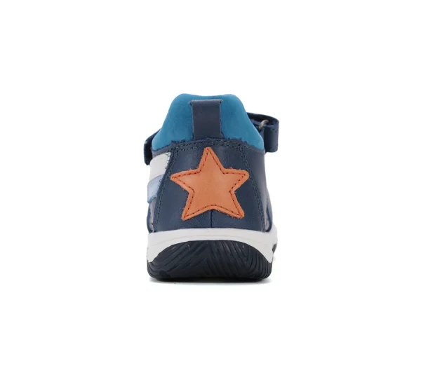 DD Step fiú bőrszandál