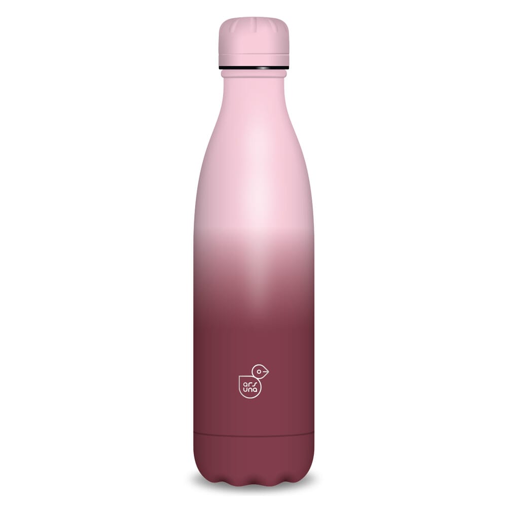 Ars Una duplafalú fémkulacs-500 ml – Burgundy-Pink