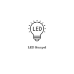 LED fény