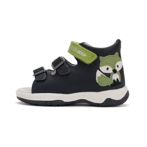 DD Step fiú bőrszandál