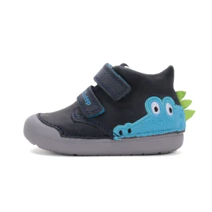 DD Step fiú bőrcipő