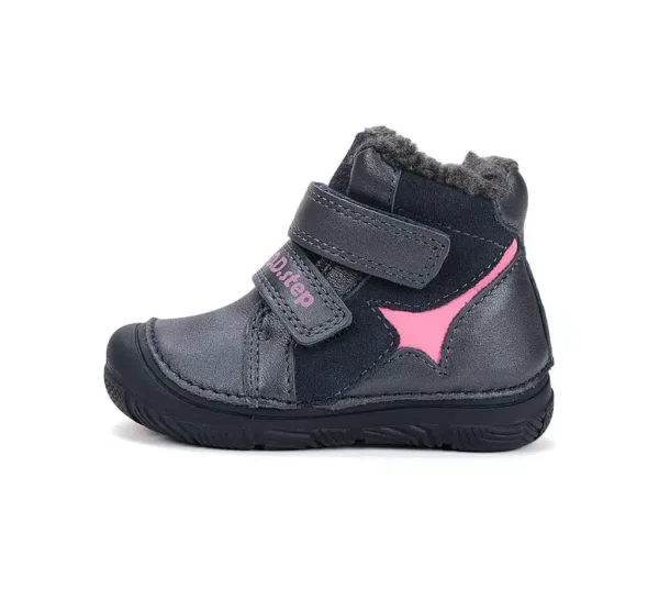 DD Step bélelt bőrcipő