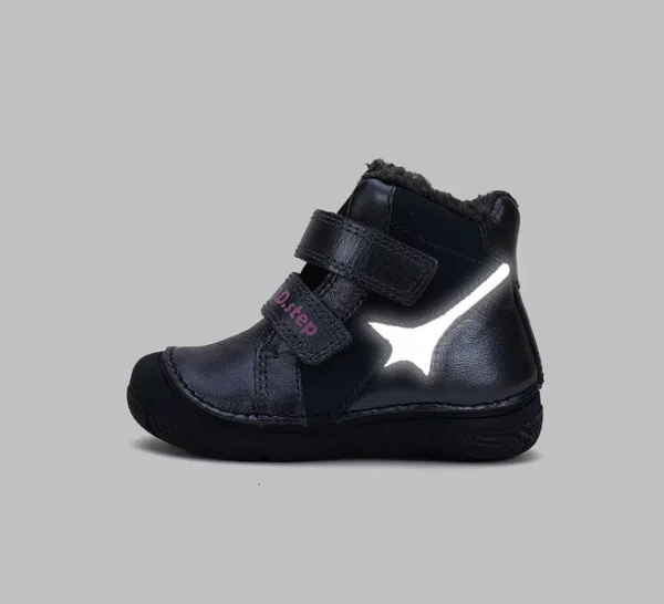 DD Step bélelt bőrcipő