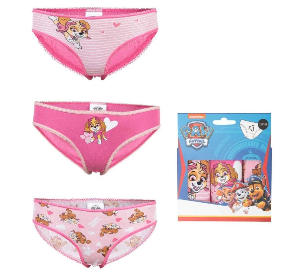 Mancs Őrjárat Skye gyerek fehérnemű, bugyi 3 darab/csomag