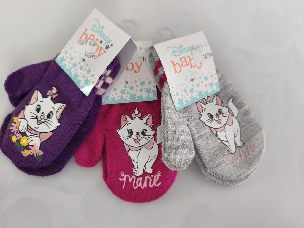 Disney baby Marie cica baba kesztyű